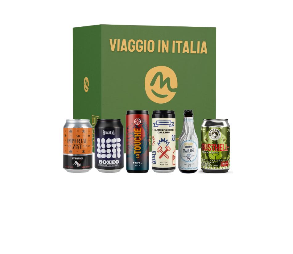 Un abbonamento per box di degustazione di birre artigianali con differenti stili e tipologie