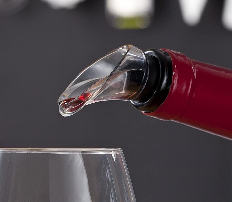 Versatore per vino trasparente - Colori assortiti