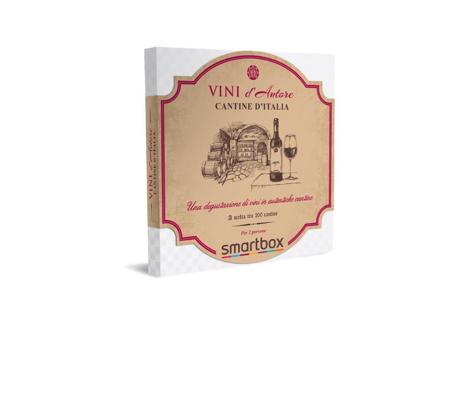 Vini d'autore - 1 degustazione di vini per 2 persone