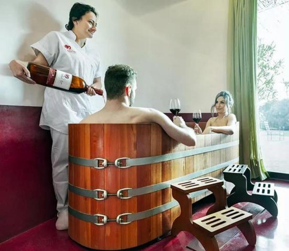 Vinoterapia e Wine spa - Relax a base di vino